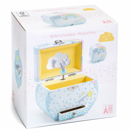 Camera copilului - Cutie muzicala Visul unicornului, Djeco