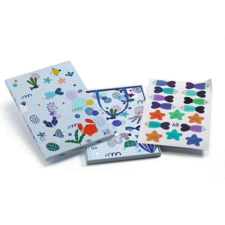 Decoratie camera copilului masuratoare In apa marii, Djeco [2]