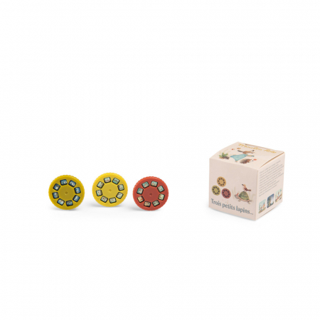 Discuri cu povesti Trei iepurași, Moulin Roty [2]