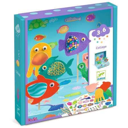 Noutati - Joc creativ 3D Lumea subacvatica, Djeco
