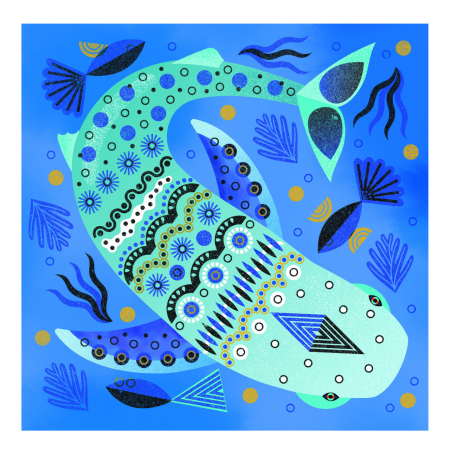 Joc creativ cu stampile Modele si animale, Djeco [4]