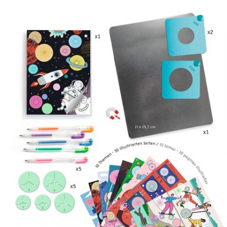 Joc creativ de desenat Spirale, Djeco [4]