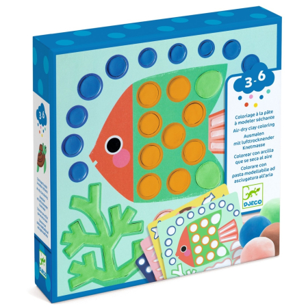 Creative - Joc creativ de modelaj cu plastelina, Djeco