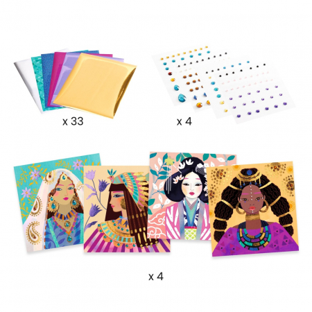 Joc creativ Portrete, Djeco [2]