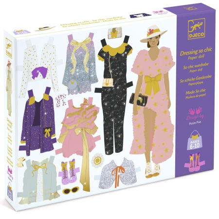 Moda si margele - Joc creativ So chic, Djeco