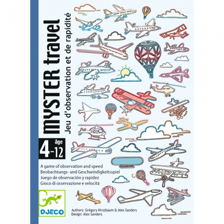 Joc de carti Myster travel, Djeco [1]