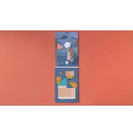 Joc de compozitie Vulpea si soricelul, Londji [1]