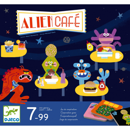 Toate - Joc de cooperare Alien cafe, Djeco