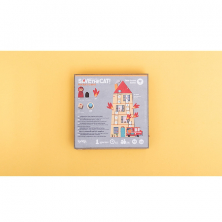 Joc de cooperare varianta de buzunar Pompierii salveaza pisica, Londji [2]