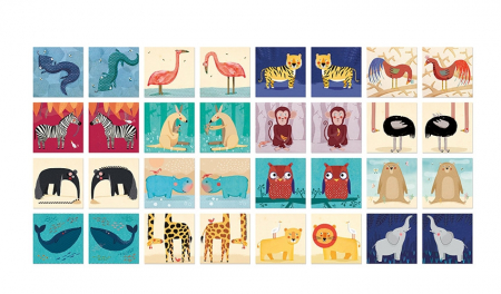 Joc de memorie Animale salbatice, Londji [2]