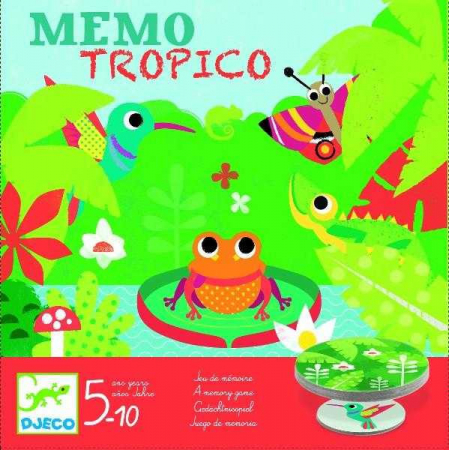 De societate - Joc de memorie MemoTropico Djeco