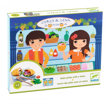 De rol - Joc de rol Meniu mediteranean Cyrus si Lena, Djeco