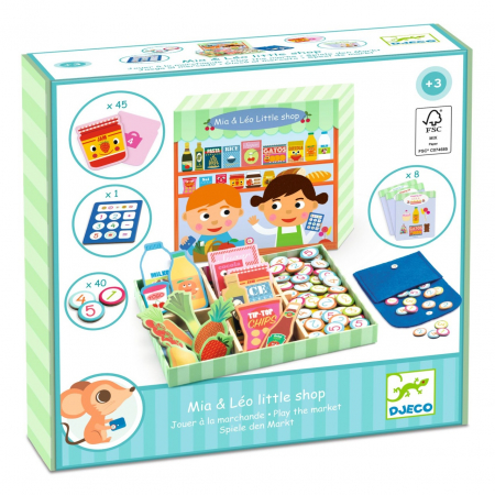 Jucarii Montessori - Joc de rol Micul magazin, Djeco