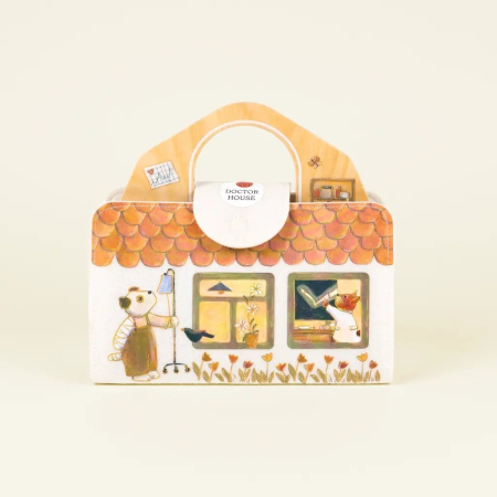 De Bebe - Joc de rol Mini casuta de doctor, Egmont Toys