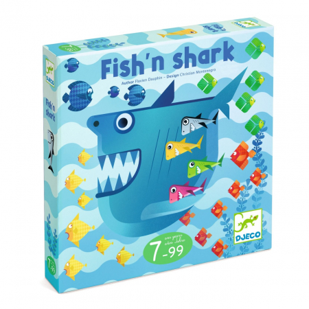 De societate - Joc de societate Fish'n shark, Djeco