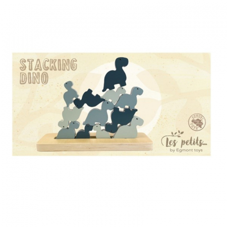 Jucarii Montessori - Joc de stivuire dinozauri in echilibru, Egmont Toys
