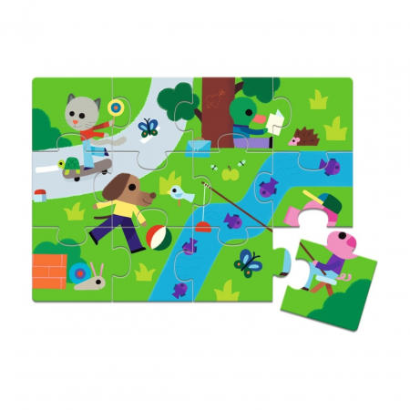 Joc educativ 5 jocuri clasice, Djeco [2]