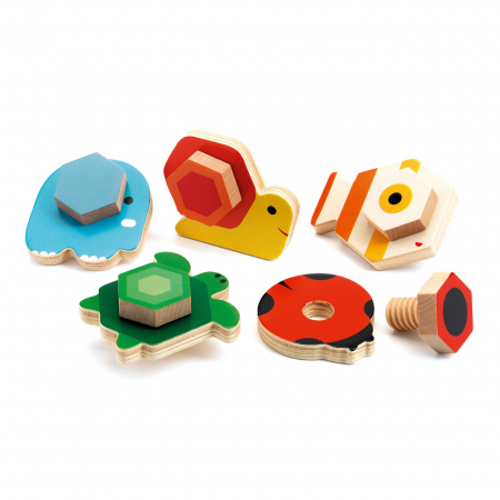 Jucarii Montessori - Joc educativ TournaBasic, Djeco
