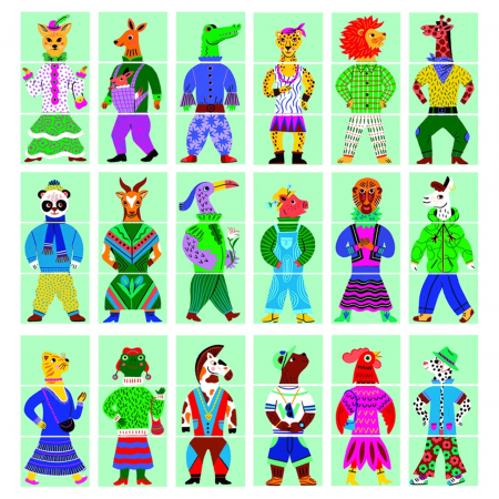 Joc Eduludo Mix & Match Modanimo, Djeco [2]