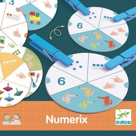Joc Eduludo numere Numerix, Djeco [1]