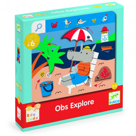 Educative - Joc Eduludo Obs Explore, Djeco