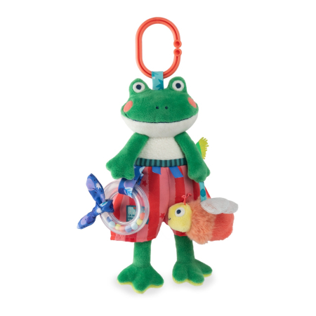 Noutati - Jucarie senzoriala cu activitati Broscuta Renato, Moulin Roty
