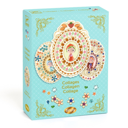 Noutati - Kit creativ colaj Berry & Co, Djeco