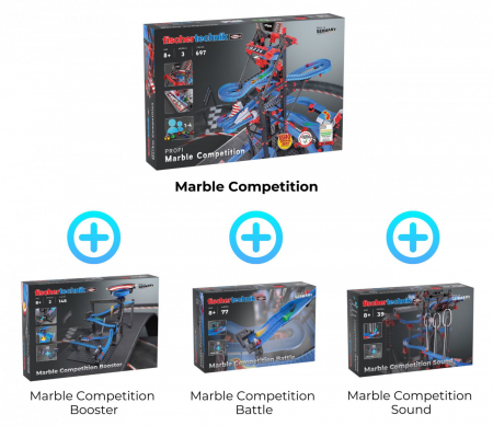 Kit STEM Completare pentru Cursa cu bile metalice - Intrecerea, Fischertechnik [3]