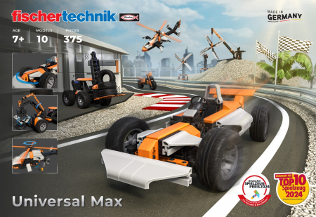 Kit STEM de construit si explorat Universal Max, Fischertechnik [4]