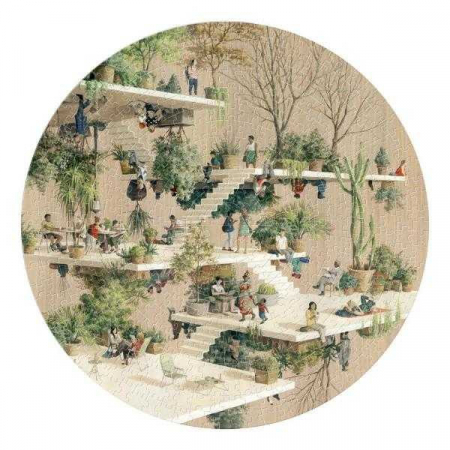 Puzzle circular Lumea, Londji [1]