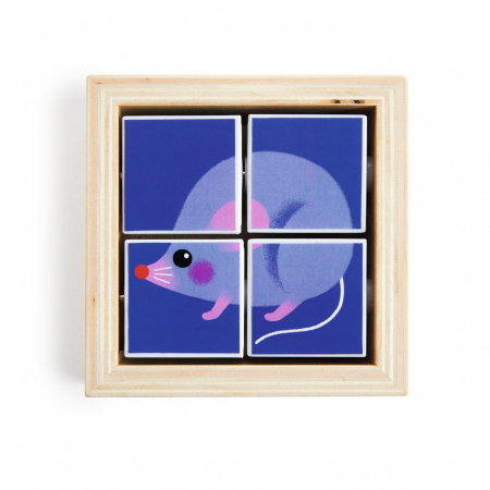 Puzzle forme rotative Tournibist, Djeco [2]