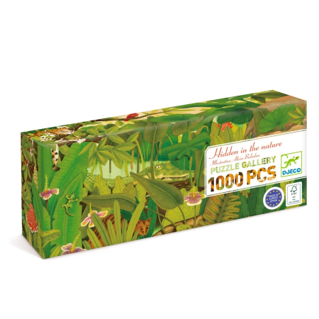 Noutati - Puzzle galerie Ascuns in natura, Djeco