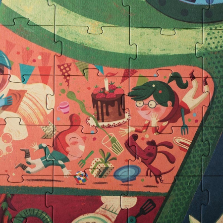 Puzzle Go to the future, Londji [4]