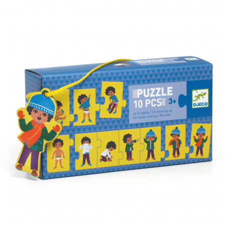 Puzzle - Puzzle Ma imbrac singur, Djeco