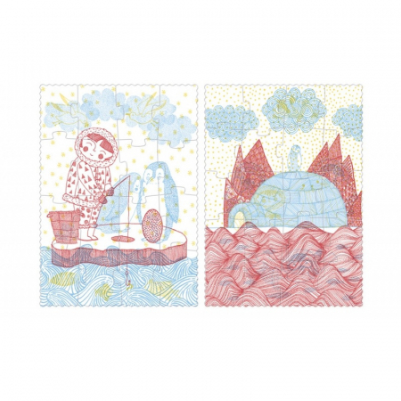 Puzzle progresiv Iglu, Londji [1]