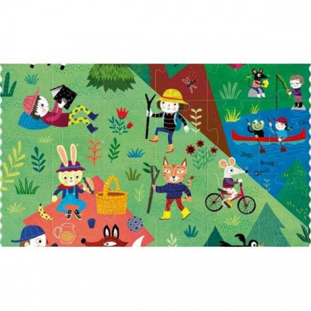 Puzzle reversibil Haideti la munte!, Londji [3]