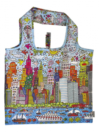 Sacosa textil James Rizzi My New York City, Fridolin [2]
