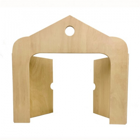 Jocuri - Scena din lemn pentru teatru de papusi, Egmont Toys