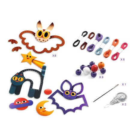 Set creativ de cusut Pe timp de noapte, Djeco [3]