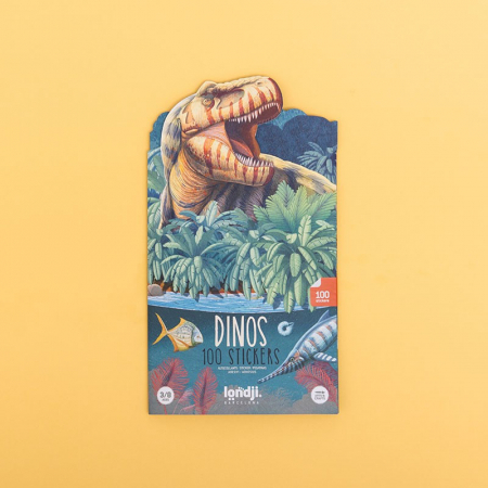 Set cu abtibilduri repozitionabile Dinozauri, Londji [2]