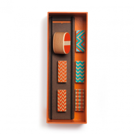 Set de constructie trasee Zig & Go Cultubo 7 piese, Djeco [3]