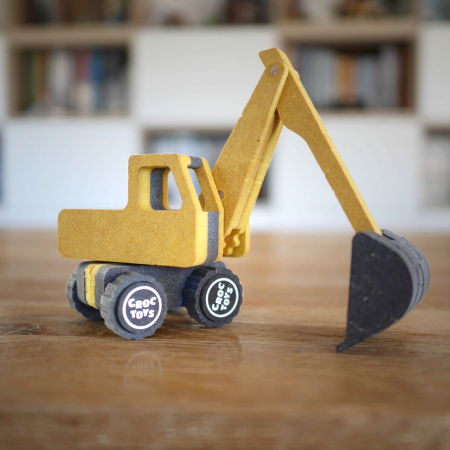 Set de constructie vehicul de santier Excavatorul Frederic, Croc toys [3]