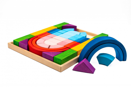 Set Handmade, Constructor din Lemn Arca Mare [1]