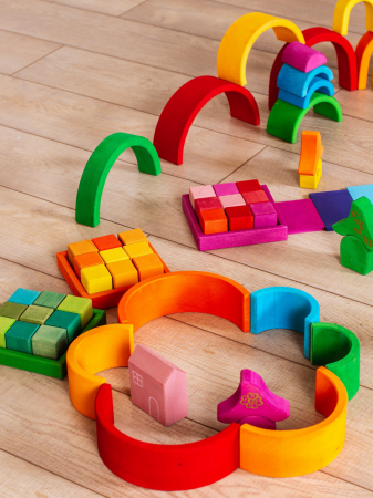 Set Handmade, Curcubeu Arcada Mica Roz [4]