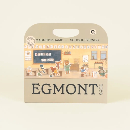 Magnetice - Set magnetic La scoala, Egmont Toys