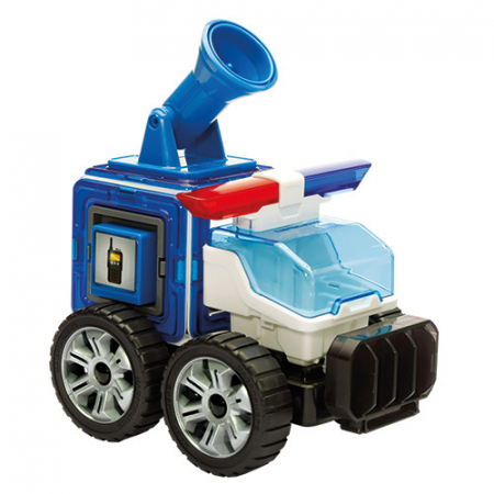 Set magnetic Magformers, Uimitorul set de politie [4]