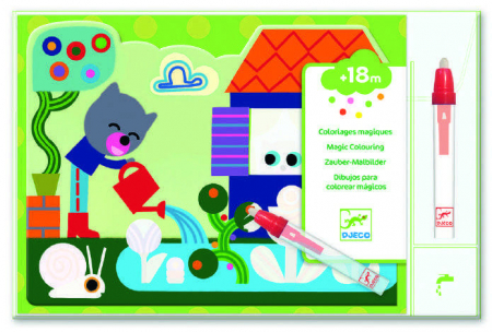 Creative - Set pictura cu apa In gradina, Djeco