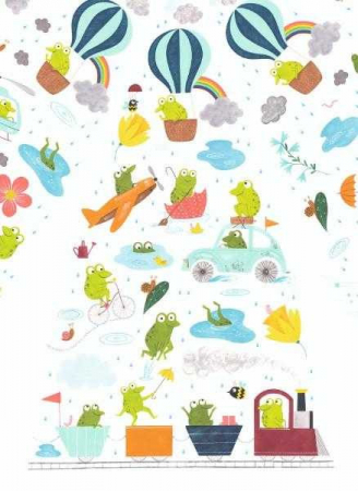 Umbrela pentru copii Broscute, Djeco [1]