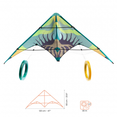 Zmeu acrobatic Valuri verzi, Djeco [1]