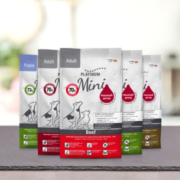 Platinum Pachet variat de hrană uscată pentru câini Mini